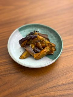 なすのガーリックケチャップ炒め-レシピのメイン写真