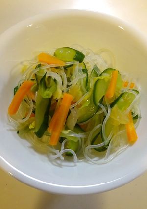 簡単給食 春雨サラダ-レシピのメイン写真