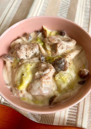 鶏肉と白菜のクリーム煮-レシピのメイン写真