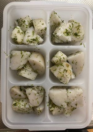 のり塩里芋（子供の離乳食・おやつに◎）-レシピのメイン写真