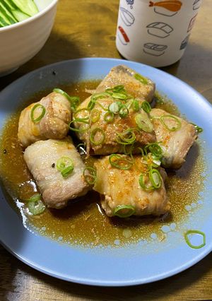 こんにゃく肉巻き-レシピのメイン写真