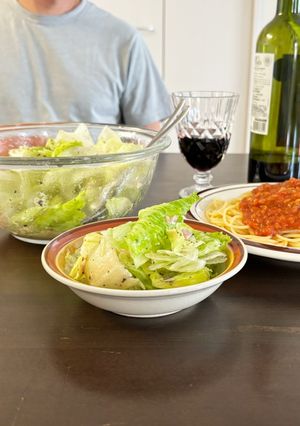 ツナ缶の油も使っちゃう！簡単レタスサラダ-レシピのメイン写真