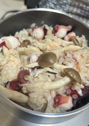 タコとしらすの釜飯-レシピのメイン写真
