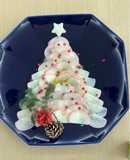 かまぼこ並べるだけ簡単クリスマスツリー