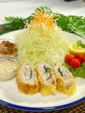 パックで完結！豚ロースのチーズ巻とんかつ