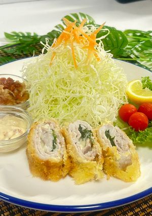パックで完結！豚ロースのチーズ巻とんかつ-レシピのメイン写真