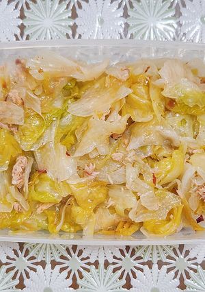 ツナレタス-レシピのメイン写真
