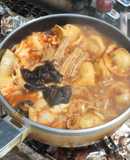 簡単手間無し☆白菜と棒湯葉入り火鍋水餃子