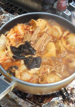 簡単手間無し☆白菜と棒湯葉入り火鍋水餃子-レシピのメイン写真