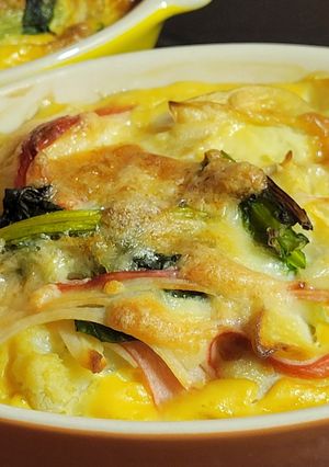 【減塩レシピ】菜の花のキッシュ-レシピのメイン写真