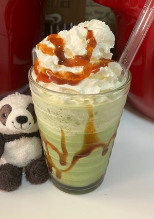 【抹茶フラペチーノ】-レシピのメイン写真