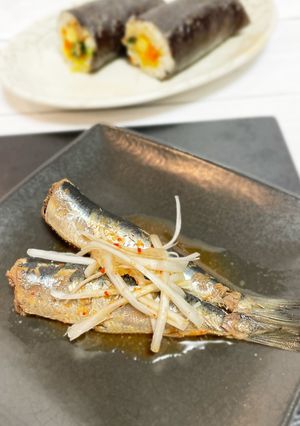 【ポリ袋で簡単】イワシの甘辛煮-レシピのメイン写真