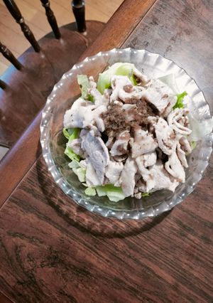 豚しゃぶ風♡♡梅はちみつ甘酢和え-レシピのメイン写真