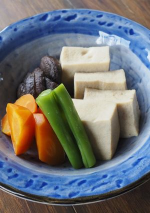高野豆腐の煮物-レシピのメイン写真
