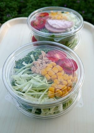 コンビニ風サラダ-レシピのメイン写真