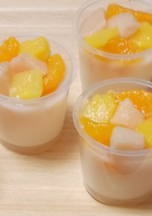 簡単カルピス寒天ゼリー-レシピのメイン写真