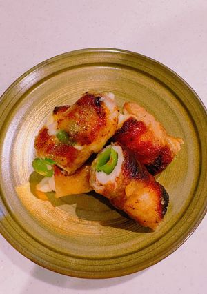 ポテサラちくわの肉巻き-レシピのメイン写真