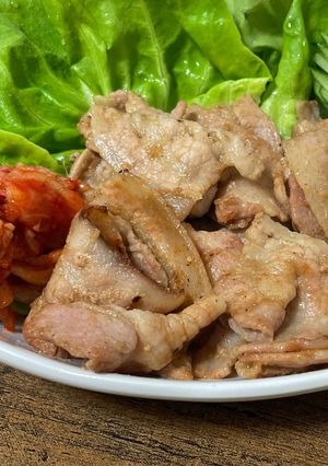 豚バラ肉の生姜味噌漬け焼き-レシピのメイン写真