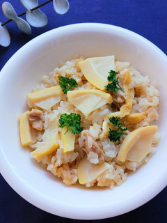 春がきました タケノコご飯 油揚げ-レシピのメイン写真