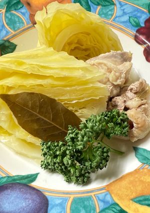 若鶏胸肉とキャベツの丸ごと煮😻-レシピのメイン写真