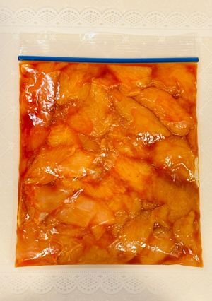 【下味冷凍】鶏胸肉の甘辛コチュジャン焼き-レシピのメイン写真