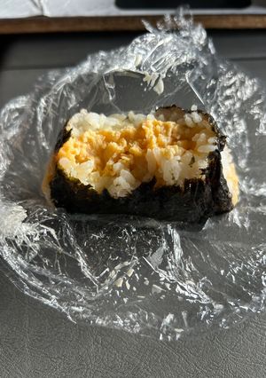 ふわふわ卵焼きおにぎり-レシピのメイン写真