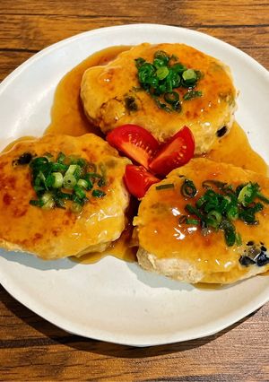 低脂肪高タンパク！豆入り豆腐ハンバーグ-レシピのメイン写真