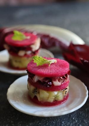 セルクルでプレコーチェの前菜-レシピのメイン写真
