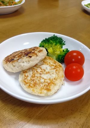ふんわり　ツナ入り豆腐バーグ-レシピのメイン写真