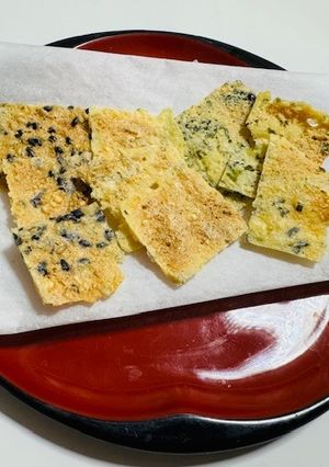カルシウムたっぷり☆パリパリ豆腐せんべい-レシピのメイン写真