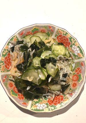 クラゲとジャコの酢の物-レシピのメイン写真