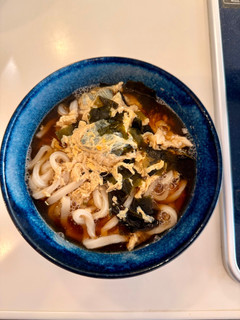 3分でできる⭐︎かき卵うどん-レシピのメイン写真