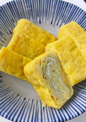 白だしでだし巻き卵焼き-レシピのメイン写真