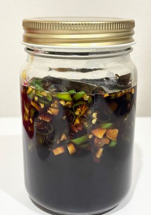 青唐辛子のにんにく醤油漬け-レシピのメイン写真