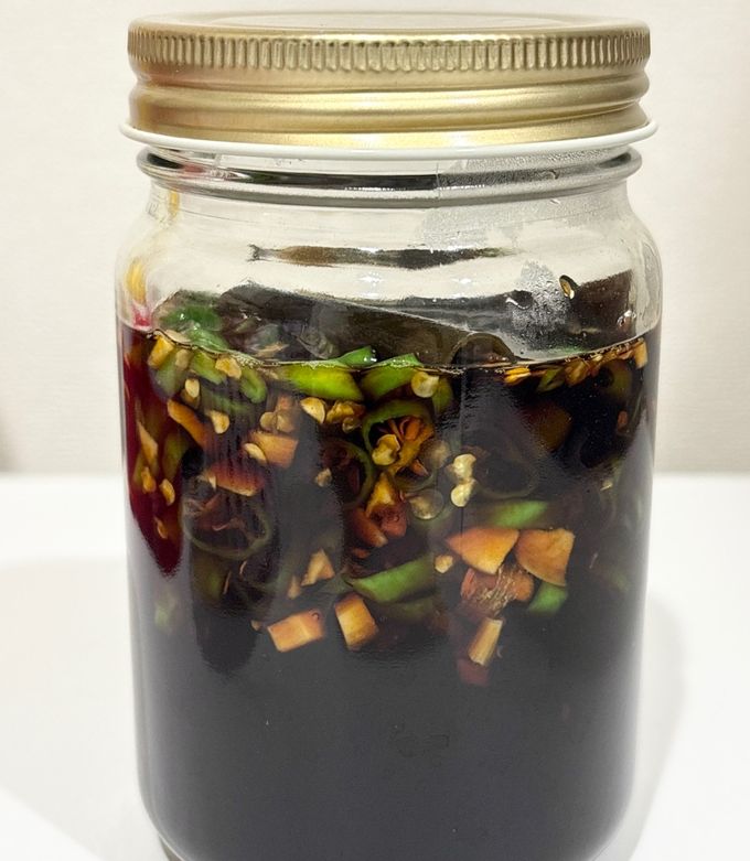 青唐辛子のにんにく醤油漬け-レシピのメイン写真