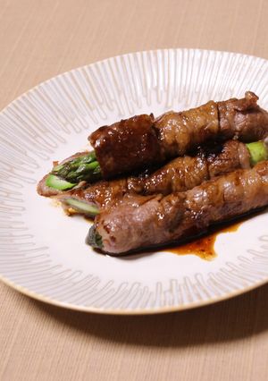 アスパラガスの肉まきまき（フェーズフリー-レシピのメイン写真