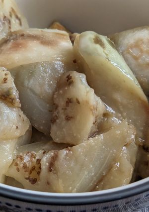 白茄子の味噌バター炒め-レシピのメイン写真