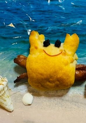 発酵なし、トースターで焼けるカニパン-レシピのメイン写真