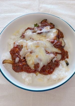 なすとブロッコリーのミートソースドリア-レシピのメイン写真