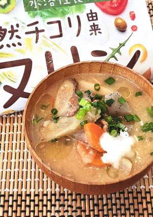 汁物にイヌリンを入れて健康習慣-レシピのメイン写真
