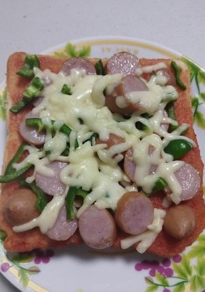 ピザパン-レシピのメイン写真
