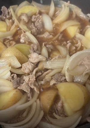 新じゃがの韓国風ごま煮-レシピのメイン写真