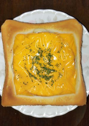 ツインハムチーズトースト-レシピのメイン写真