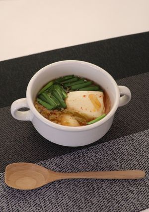 ピリ辛キムチスープ-レシピのメイン写真