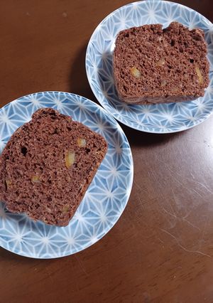 マーマレードとココアのパウンドケーキ-レシピのメイン写真