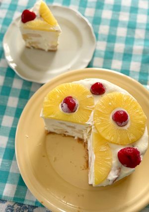 パイナップルチーズアイスケーキ-レシピのメイン写真