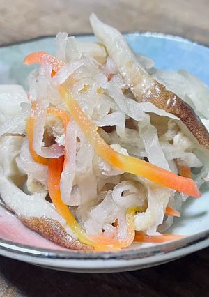 今日の副菜!基本の和食の大根切り干し-レシピのメイン写真