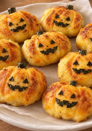 ジャック・オ・ランタンのチーズポテト🎃✨️-レシピのメイン写真