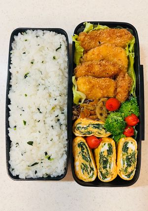中学生弁当2024.9.19-レシピのメイン写真