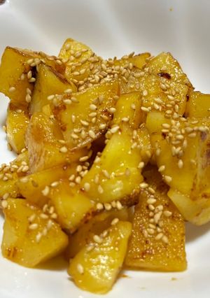 じゃがいも🥔コロコロ炒め😃-レシピのメイン写真